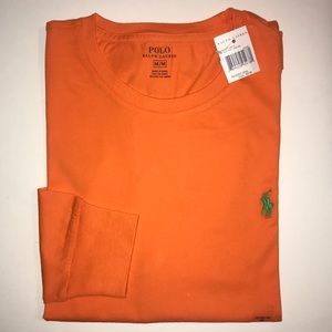 NWT MEN POLO RALPH LAUREN LONG SLEEVE T-SHIRTS